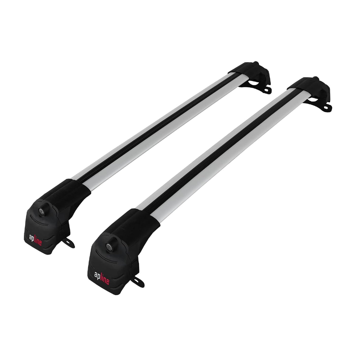 Compatible avec Honda CR-V 4 2012-2016 ACE-2 modèle Barres de Toit Railing Porte-Bagages de Voiture Gris Aluminium Barres