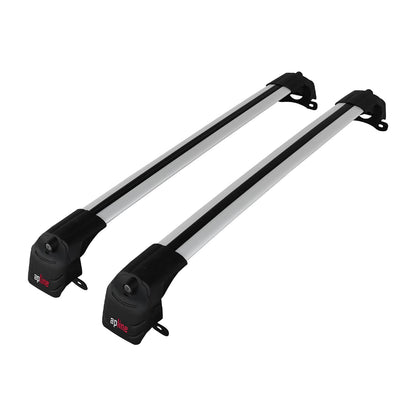 Compatible avec Honda CR-V 4 2012-2016 ACE-2 modèle Barres de Toit Railing Porte-Bagages de Voiture Gris Aluminium Barres