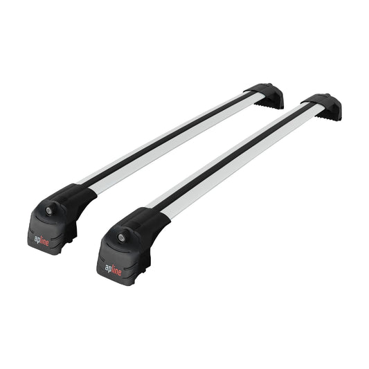 Compatible avec Q7 (4M) 2016-2025 ACE-2 Barres de Toit Railing Porte-Bagages de Voiture Gris Aluminium 2 Barres