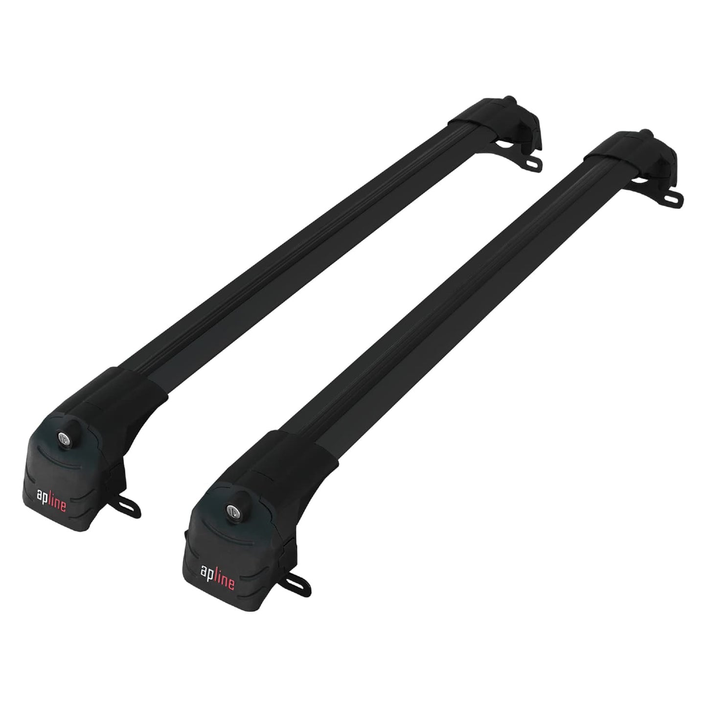 Compatible avec Chevrolet Suburban 2015-2020 ACE-2 modèle Barres de Toit Railing Porte-Bagages de Voiture Noir Aluminium Barres