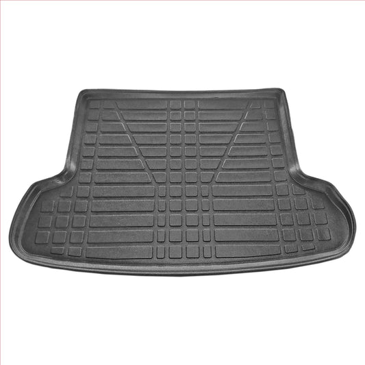 Compatible avec Kia Rio 2 (JB) Berline 2005-2011 Flexible Tapis de Coffre Plancher de Chargement Noir