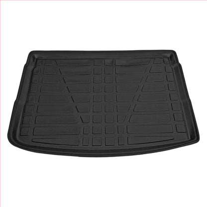 Compatible with Hyundai i30 3 (PD) 2017-2025 Flexible Trunk Mats Upper Position Cargo Liner Black