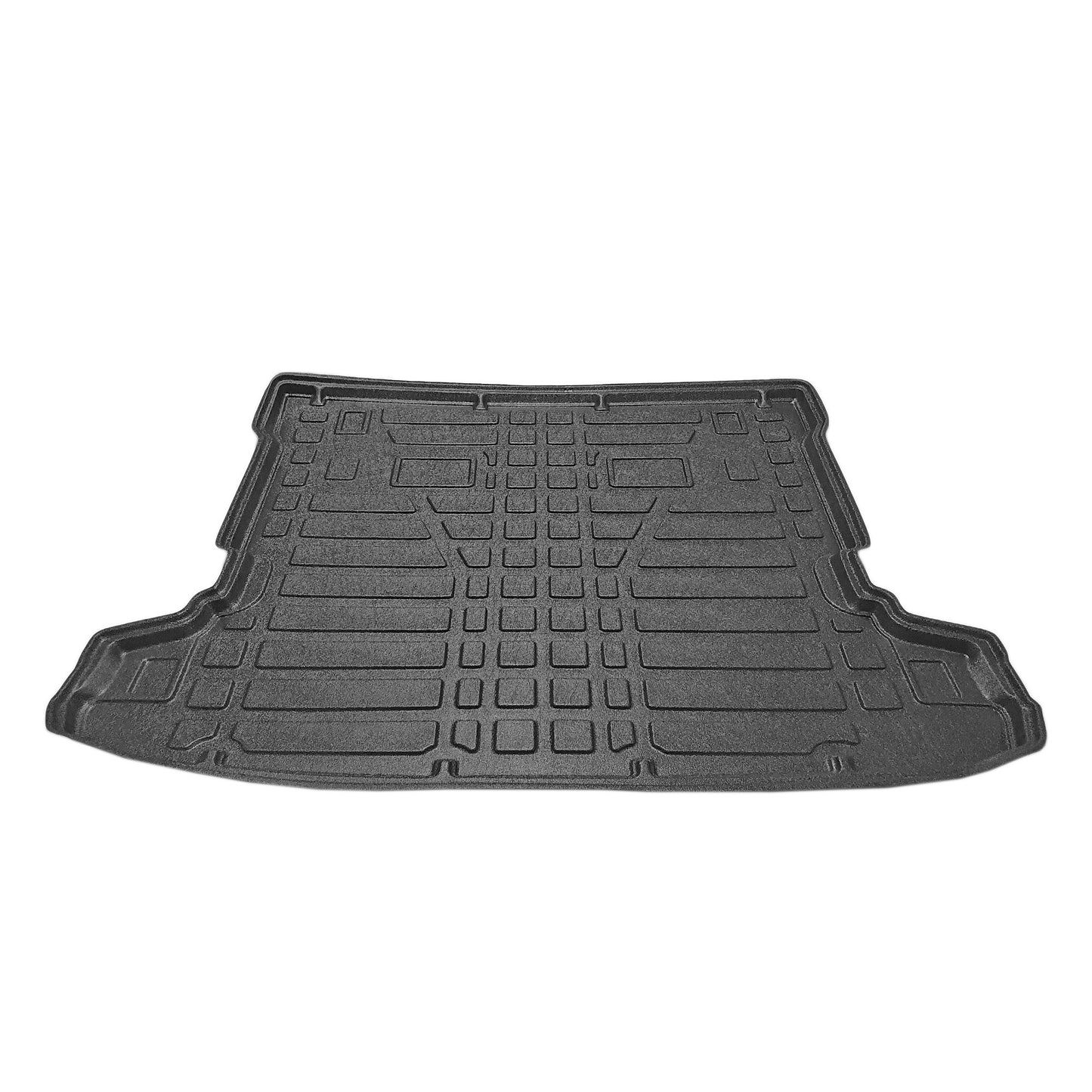 Compatible avec Mitsubishi Pajero (7 Koltuk) 2007-2022 Flexible Tapis de Coffre Plancher de Chargement Noir