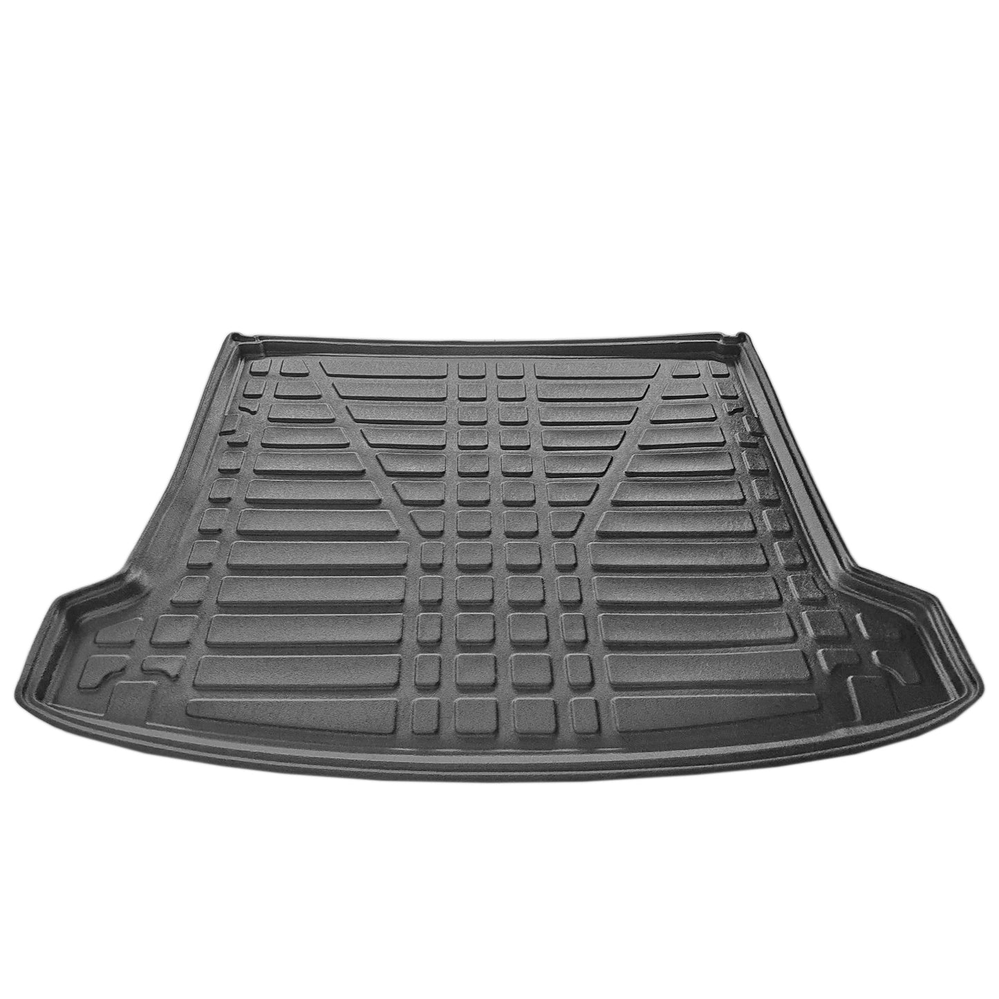 Compatible avec Peugeot 307 Outdoor 2001-2008 Flexible Tapis de Coffre Plancher de Chargement Noir