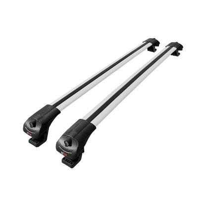 Compatible with Renault Duster (HS) Post-Facelift 2014-2017 ACE-1 Car Roof Rack Cross Bar Grey Aluminium 2 Bars