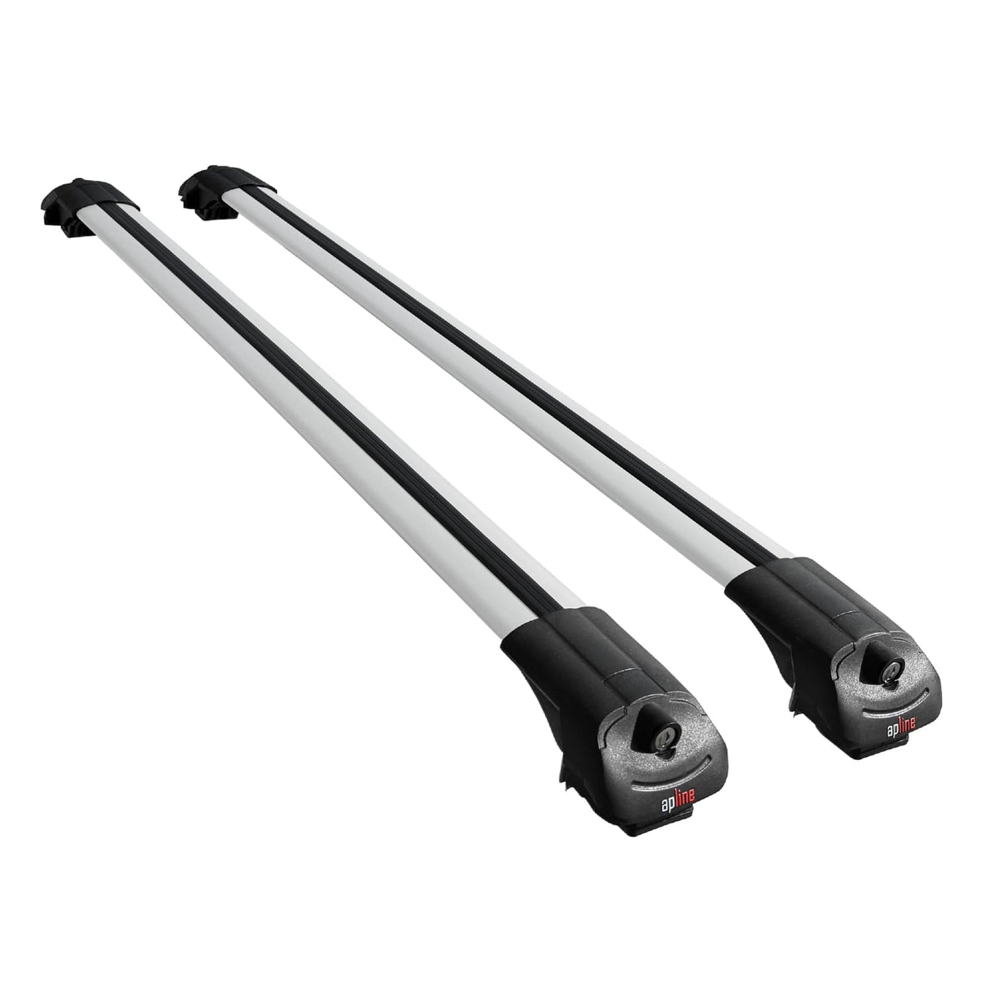 Compatible avec Mercedes GLS Class X166 2017-2019 ACE-1 Barres de Toit Railing Porte-Bagages de Voiture Gris Aluminium 2 Barres