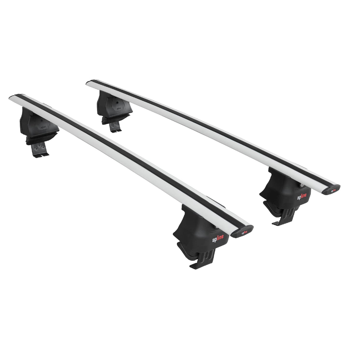 Compatible with Mercedes A Class (W168) 1997-2004 ACE-4 Car Roof Rack Cross Bar Grey Aluminium 2 Bars