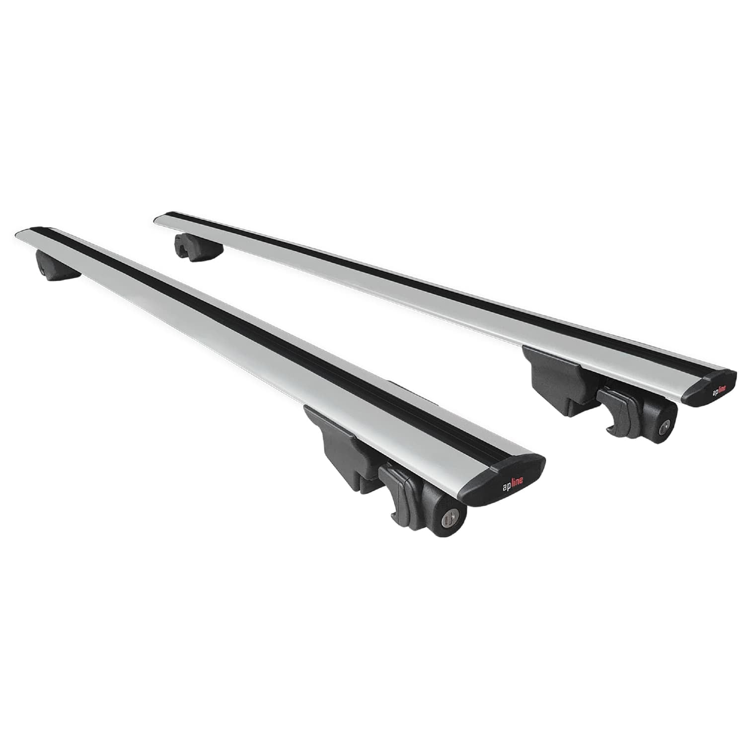 Compatible avec SMART #5 2024-2026 HOOK Model Barres de Toit Railing Porte-Bagages de Voiture Gris Aluminium 2 Barres