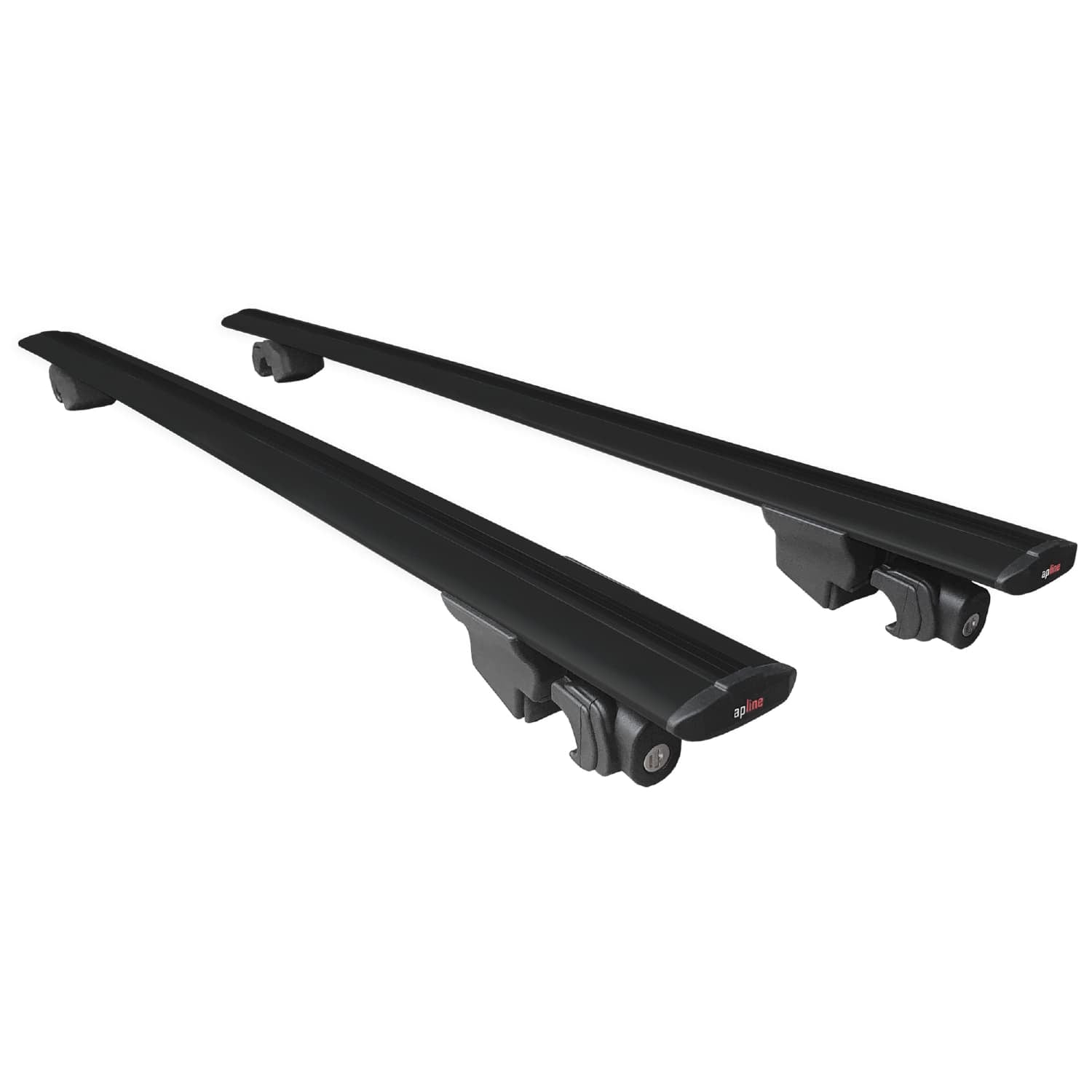 Compatible avec Chevrolet Trax 2024-2025 HOOK Model Barres de Toit Railing Porte-Bagages de Voiture Noir Aluminium 2 Barres